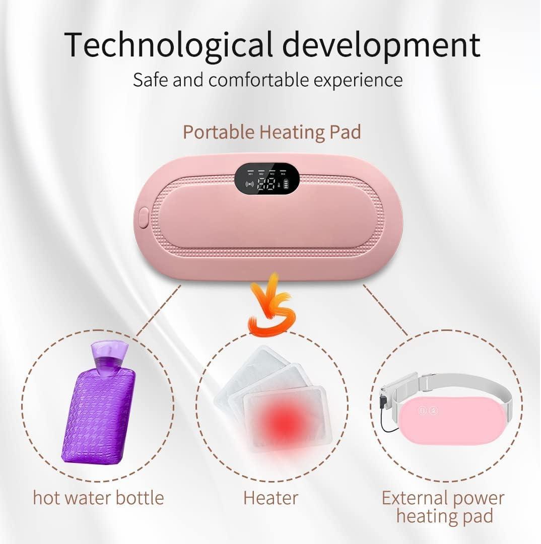 Portable menstural heating pad