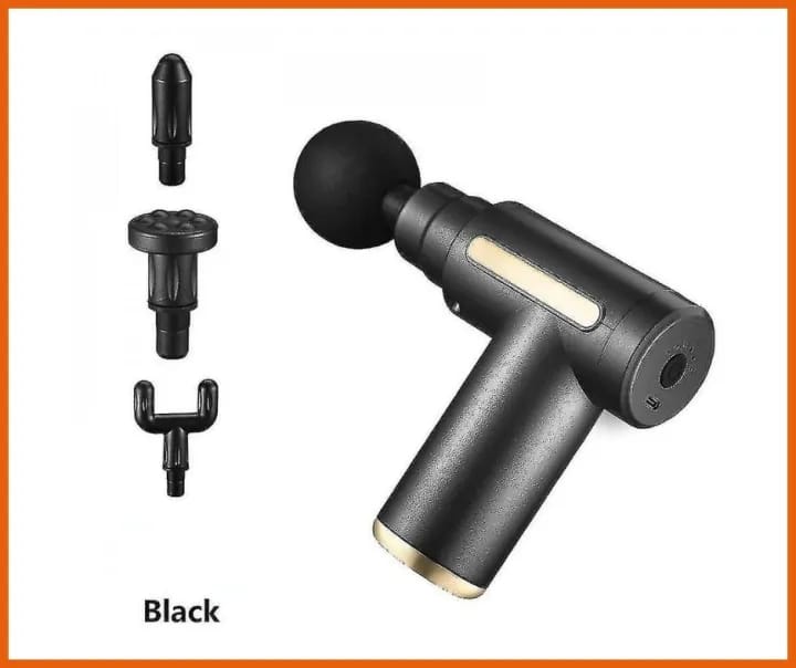 MXTOP Facial Massage Gun, 6 Speed Levels, Variable Frequency Vibration, Post-Exercise Muscle Massager, MP-720 BLACK
